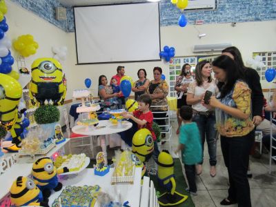 19.05.16 - Luciano - Minions Decoracao Buffet O magico de OZ 