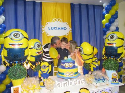 19.05.16 - Luciano - Minions Decoracao Buffet O magico de OZ 