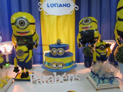 19.05.16 - Luciano - Minions Decoracao Buffet O magico de OZ 