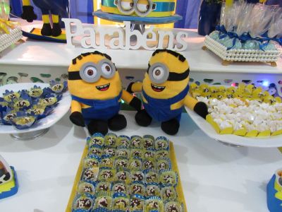 19.05.16 - Luciano - Minions Decoracao Buffet O magico de OZ 