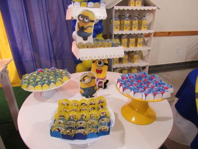 19.05.16 - Luciano - Minions Decoracao Buffet O magico de OZ 