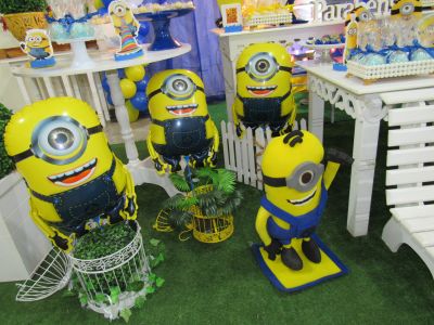 19.05.16 - Luciano - Minions Decoracao Buffet O magico de OZ 