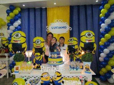 19.05.16 - Luciano - Minions Decoracao Buffet O magico de OZ 