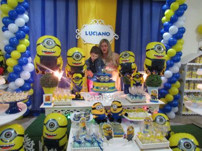 19.05.16 - Luciano - Minions Decoracao Buffet O magico de OZ 