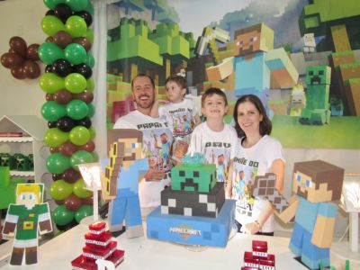 28.08.16 - Davi - Minecraft (big Festas Decoracoes) 