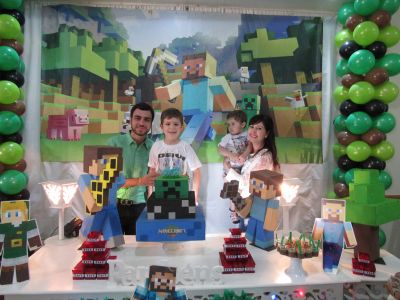 28.08.16 - Davi - Minecraft (big Festas Decoracoes) 