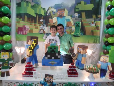 28.08.16 - Davi - Minecraft (big Festas Decoracoes) 