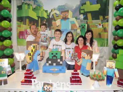 28.08.16 - Davi - Minecraft (big Festas Decoracoes) 