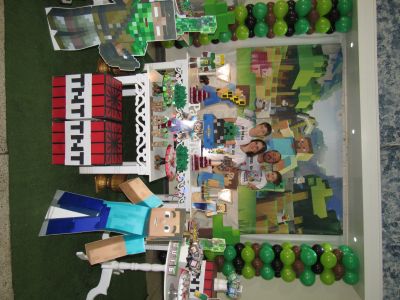 28.08.16 - Davi - Minecraft (big Festas Decoracoes) 