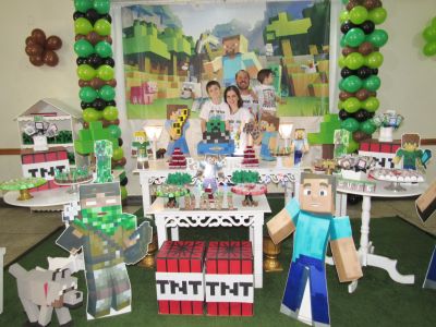 28.08.16 - Davi - Minecraft (big Festas Decoracoes) 