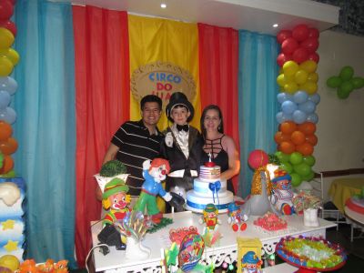 05.01.17 - Juan 07 anos (circo - arco Iris decoracoes) 