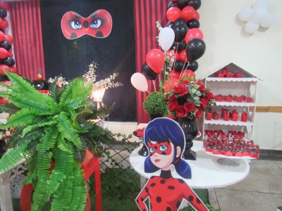 Lady Bug - Corujinhas Festas 