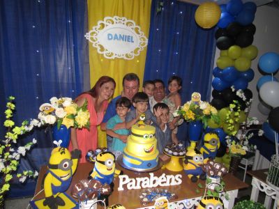 16.11.18 - Daniel 04 anos (minions) 