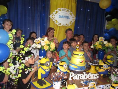 16.11.18 - Daniel 04 anos (minions) 