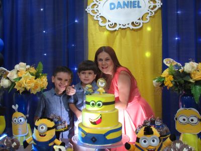 16.11.18 - Daniel 04 anos (minions) 