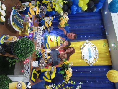 16.11.18 - Daniel 04 anos (minions) 