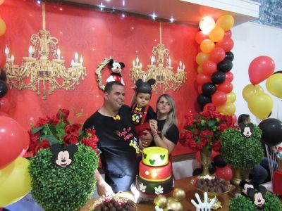 Mickey Realeza (corujinhas festas) 