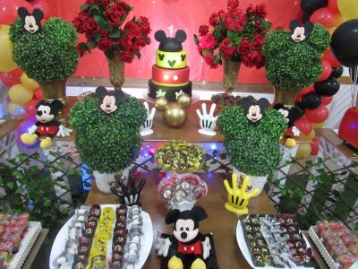 Mickey Realeza (corujinhas festas) 